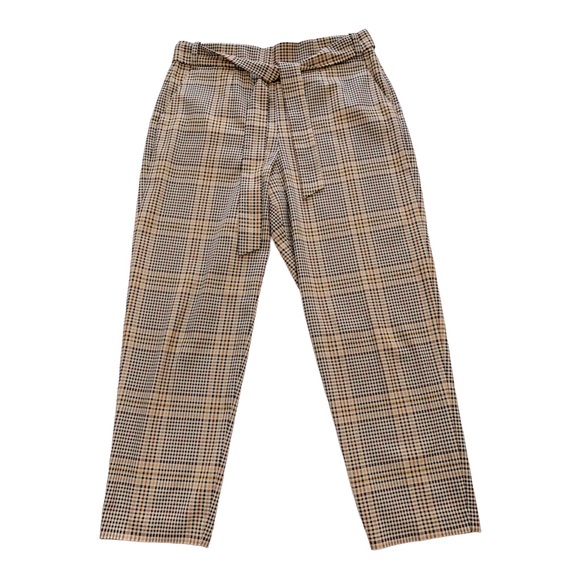 1. State Plaid Tie Waist Pants Sz 12 - Picture 3 of 5